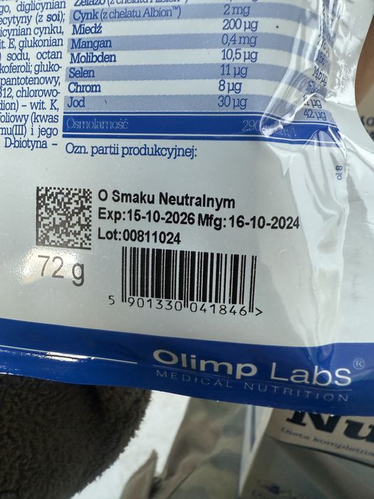 Nutramil complex dieta bezresztkowa wysokoenegetyczna