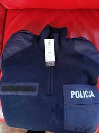 Sweter policja nowy