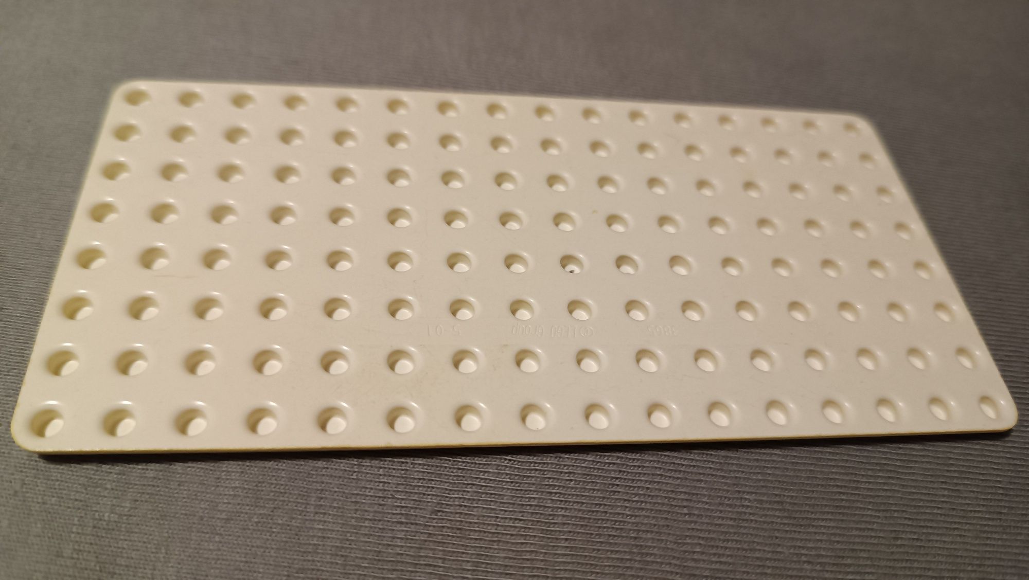 LEGO biała płytka 8x16 pin