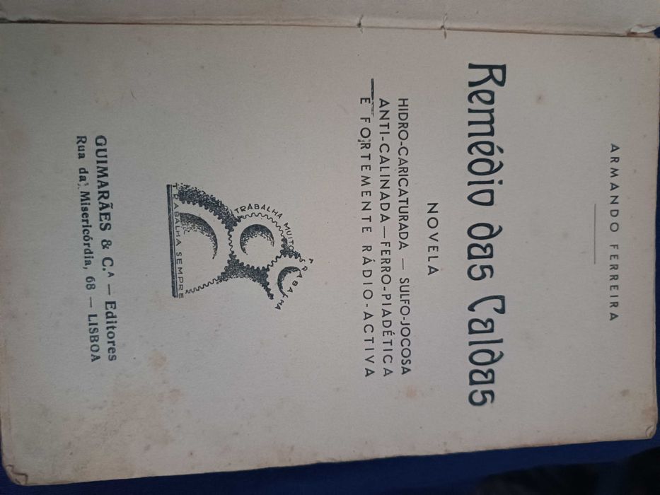 Livro 1944 antigo