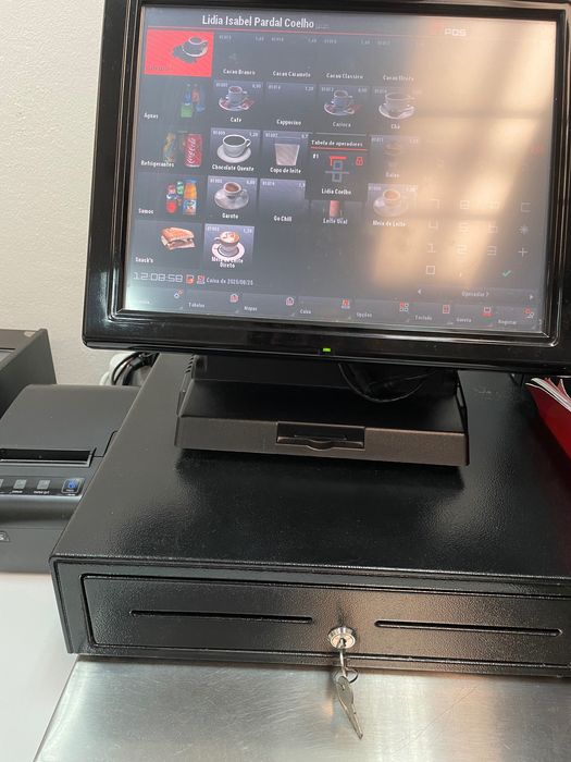 Conjunto de POS de faturação