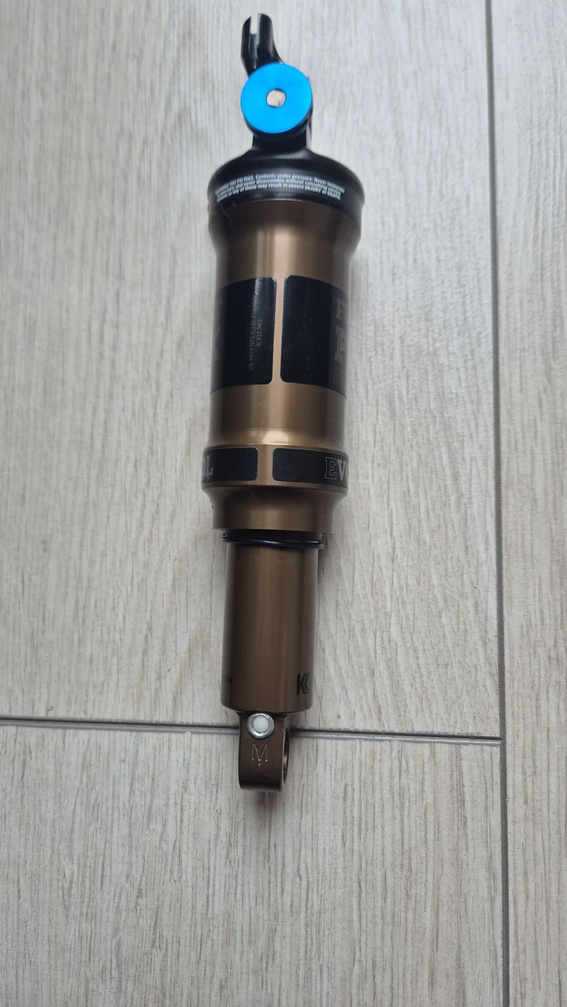 Damper Fox 190x45 z Orbea Oiz PTU