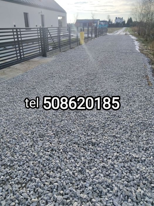 Kruszywo Szlaka Kamień Drenaż Destrukt Gruz Kruszony Piach Ziemia Żwir