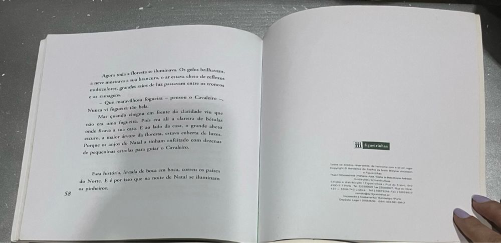 Livro “O cavaleiro da Dinamarca”