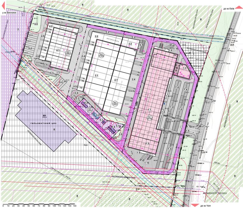Ділянка 1 лінія кільцева дорога Львів Винники 6,4 г під торговий центр