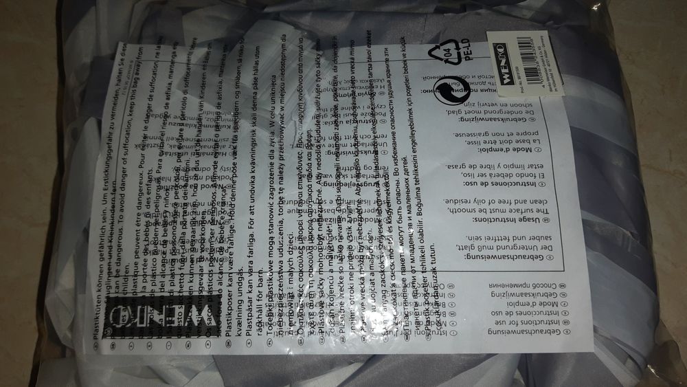 Kurtyna  zasłonka paski na drzwi Wenko 90x200