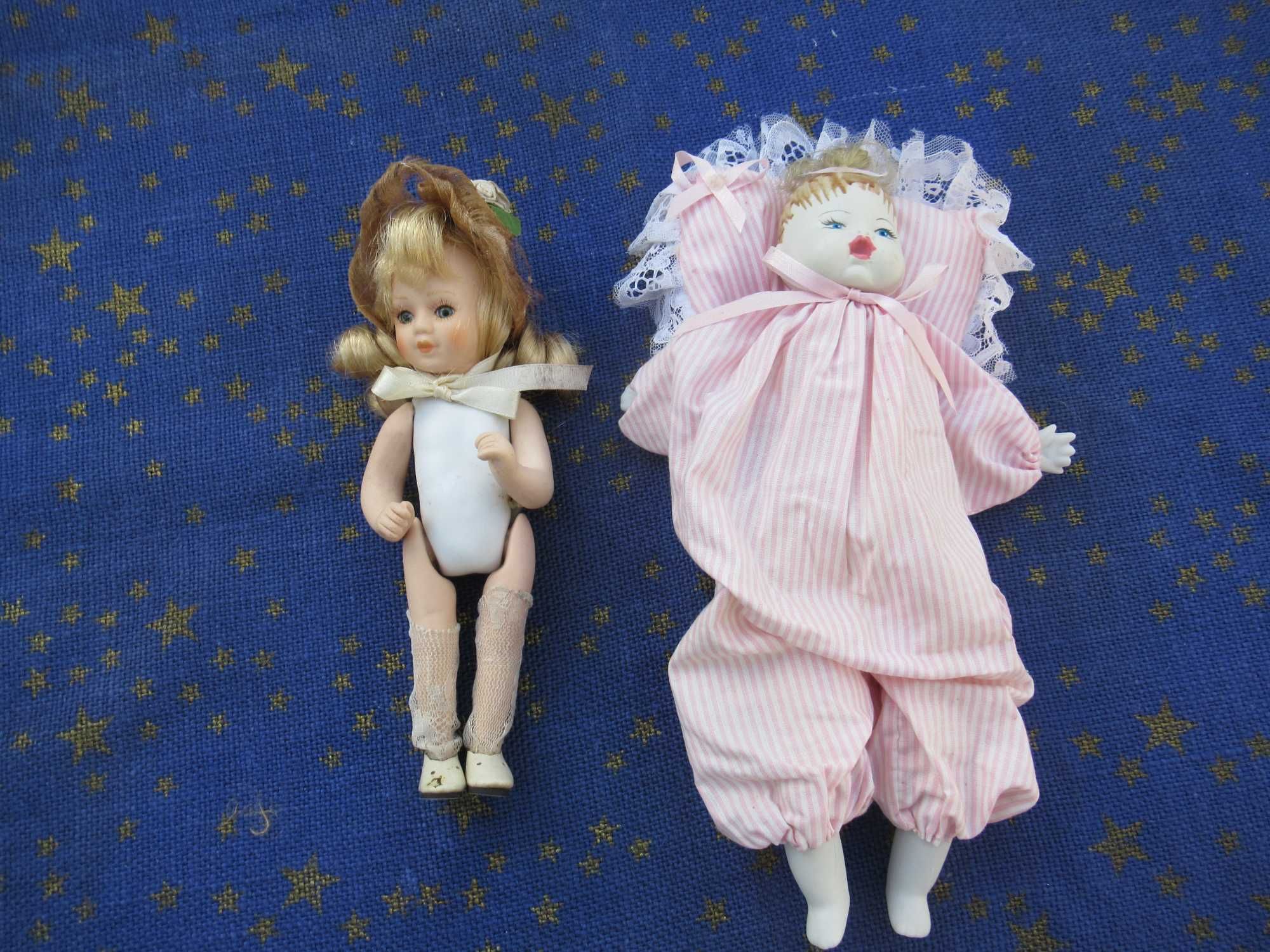 Boneca e Bebé em Porcelana