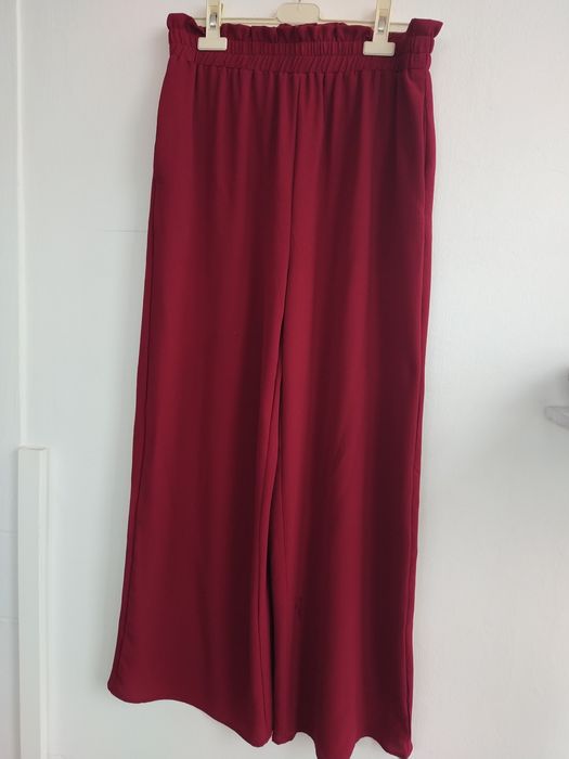 Calças bordeaux - Shein - Tamanho L