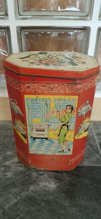 Par de lata , bom estado