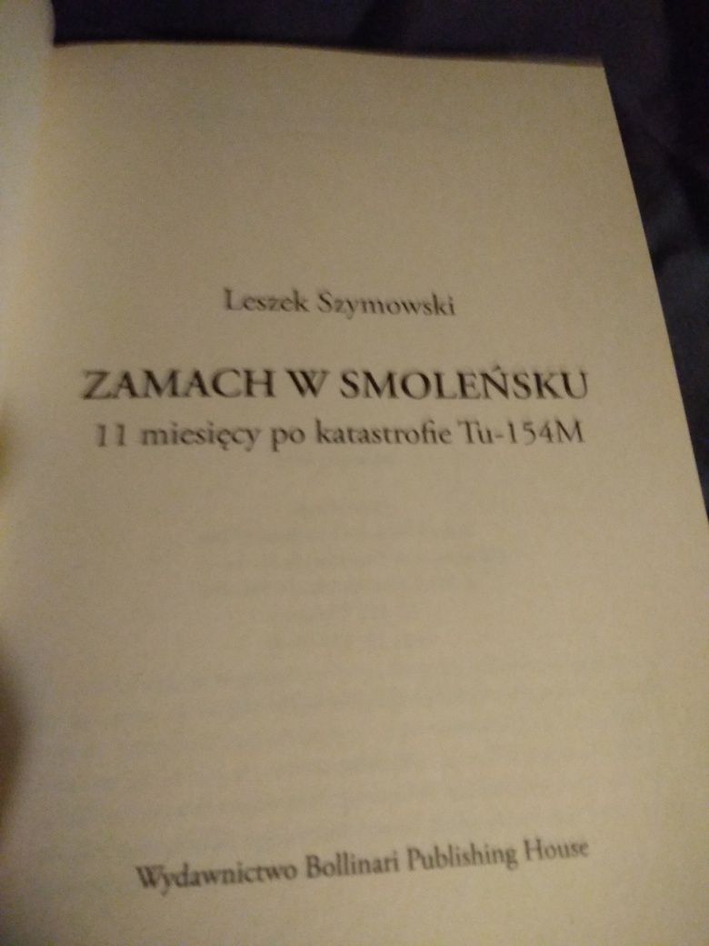 Zamach w Smoleńsku książki
