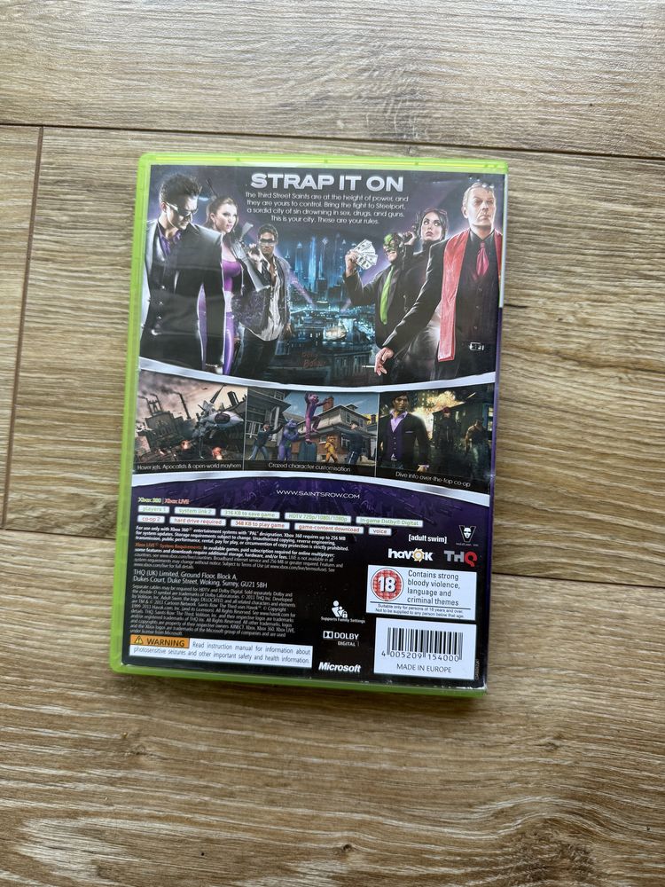 Gra Saints Row The Third Polska PL Xbox360 360 Xbox One S X Series X