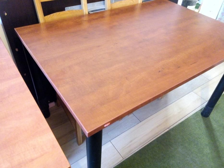 Stół MDF rama stalowa, bardzo solidny biurko 120x75 biura ikea