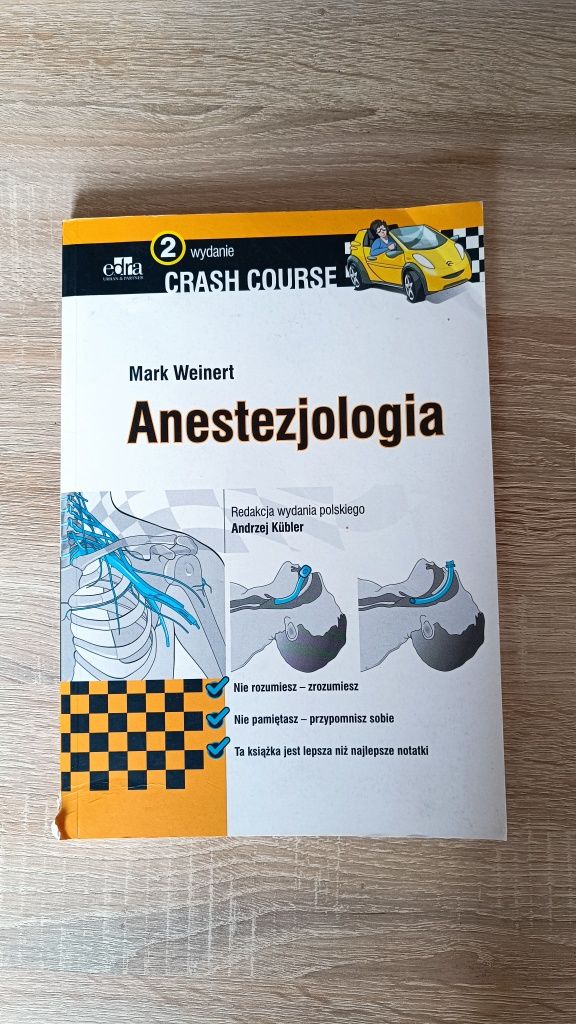 Anestezjologia Mark Weinert Crash Course wydanie drugie