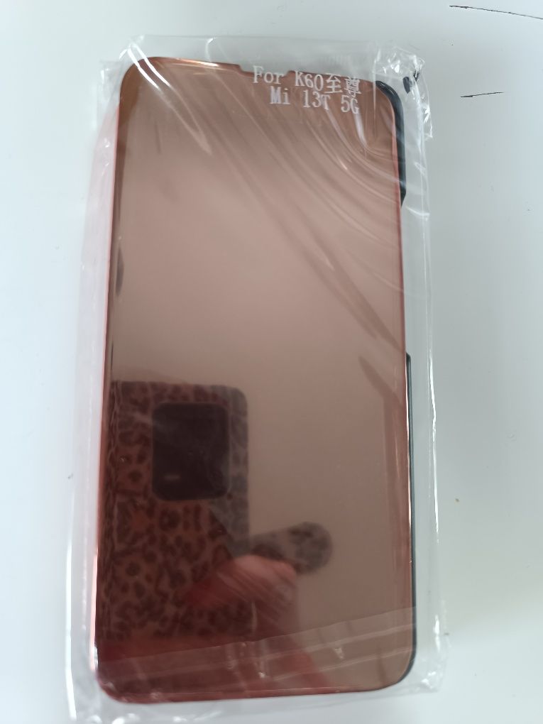 Lustrzane etui pokrowiec książka xiomi 13T PRO 5G