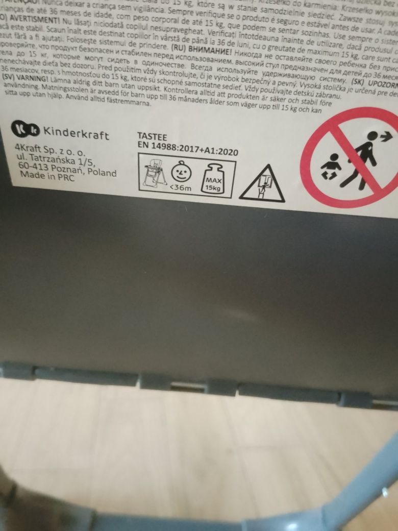 Krzesełko do karmienia