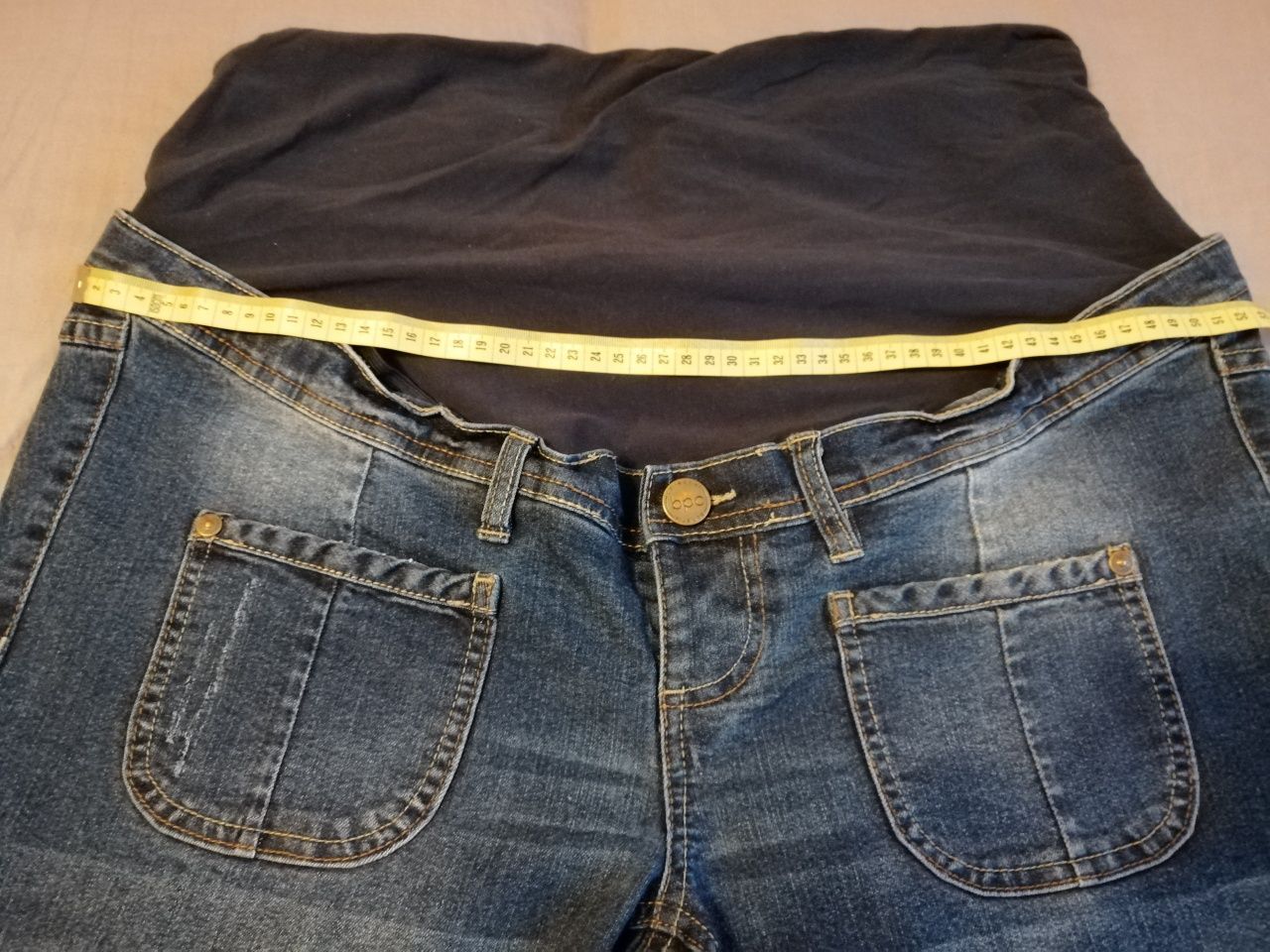 Spodnie Jeansy ciążowe 44 46 XXL Bonprix bootcut