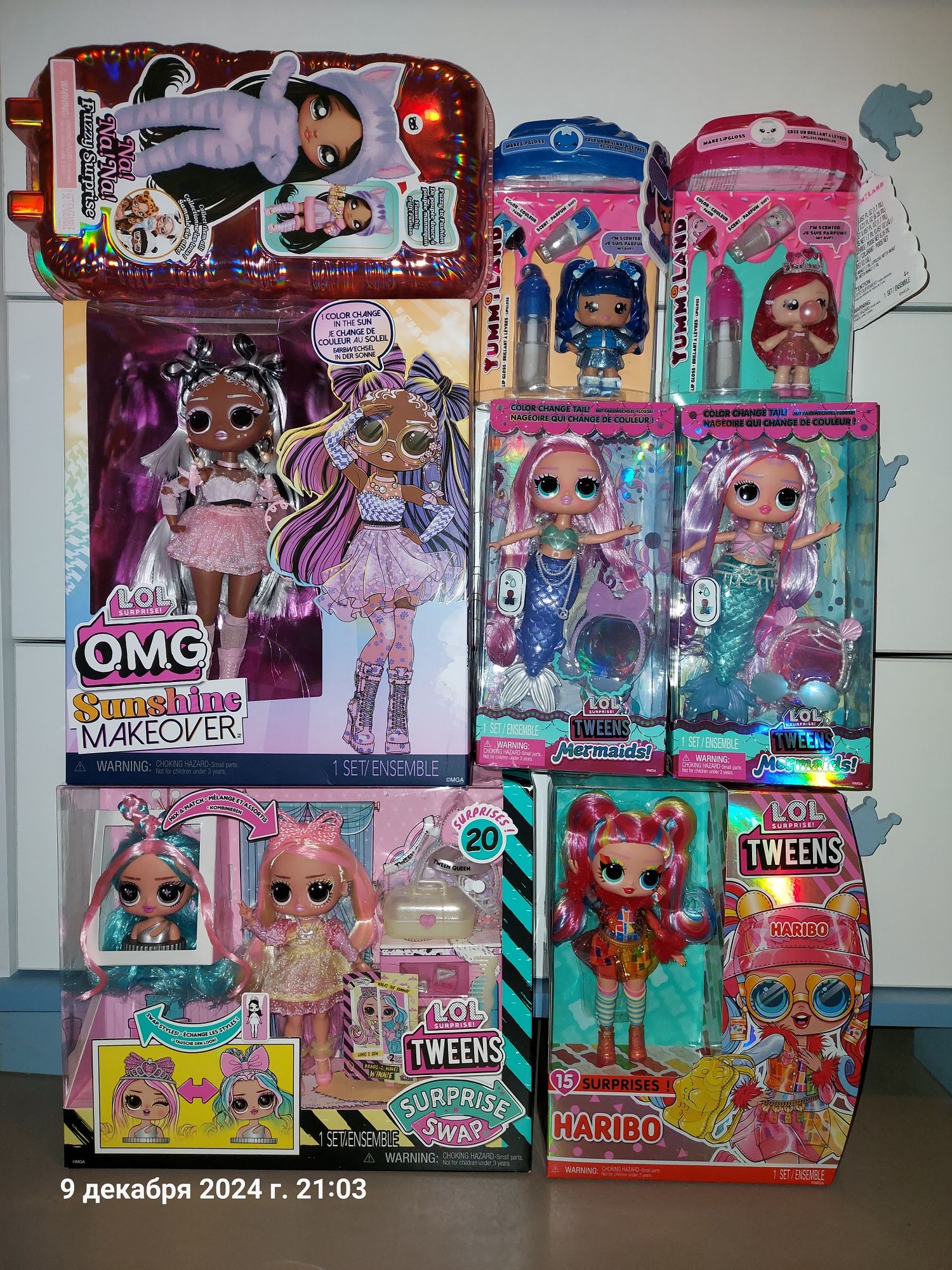 Оригинал кукла OMG LOL Haribo Sunshine Barbie Rainbow Monster High