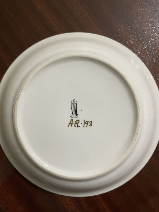 Serviço Jantar / Chá / Café Porcelana SPAL 12 Pessoas Completo Vintage