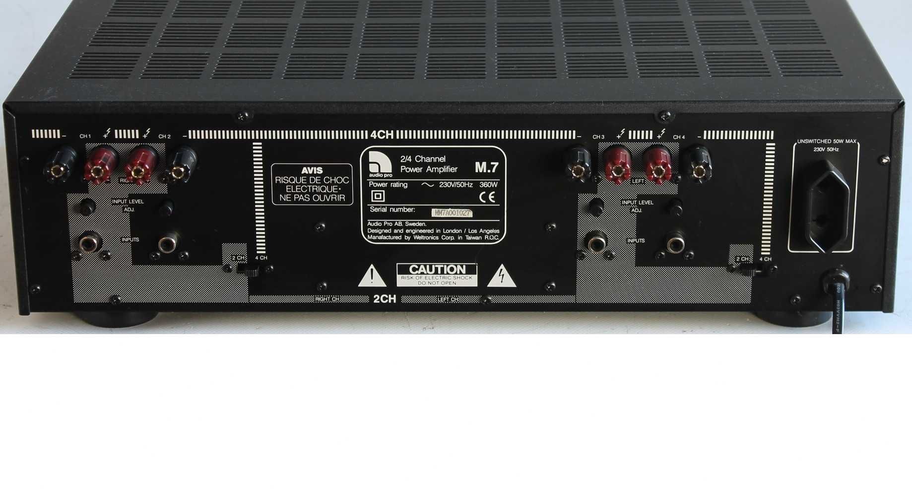 Końcówka mocy Audio Pro M.7