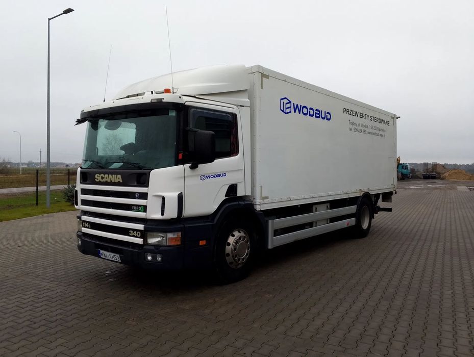 Scania p114  Scania System płuczki przewierty Winda