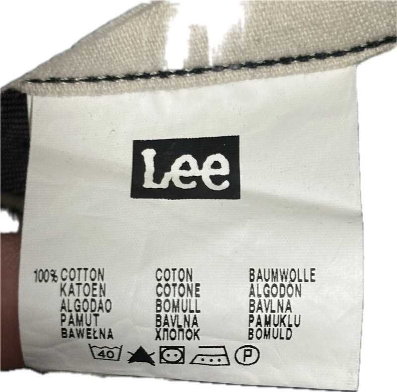 Lee Carpenter W30 L34 – męskie jeansy, ciemny denim, 100% bawełna