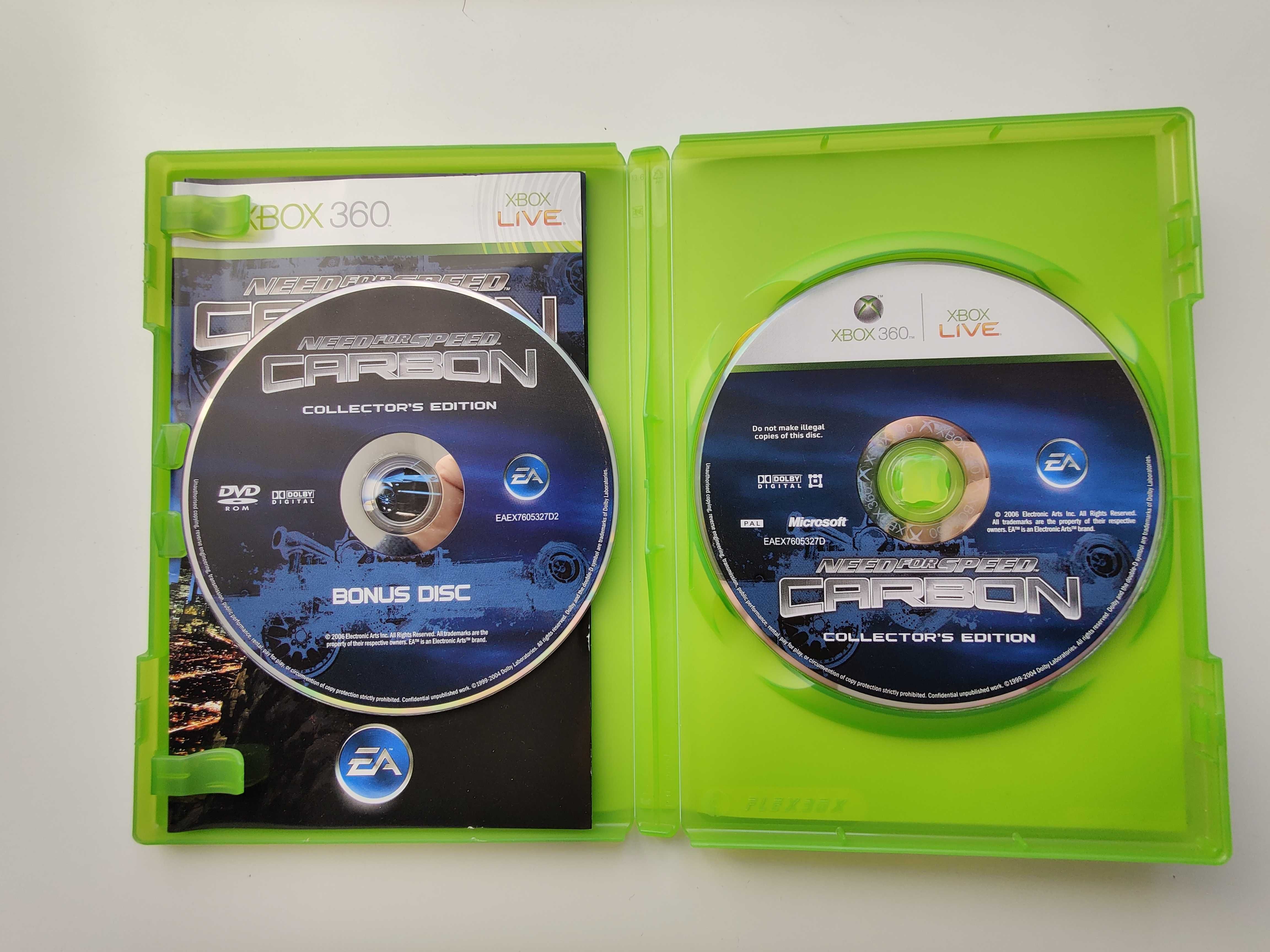 Gra Xbox360 / Xbox 360 - Need for speed Carbon - Unikat  ( Ang )