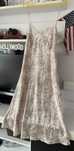 4E koszula XL satynowa satyna kwiaty urocza długa maxi Marks Spencer