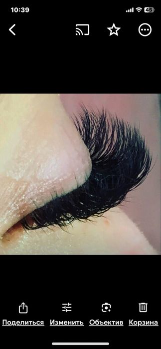 Акция до 30.11.  Наращивание. Ресниц. 3D-450 грн