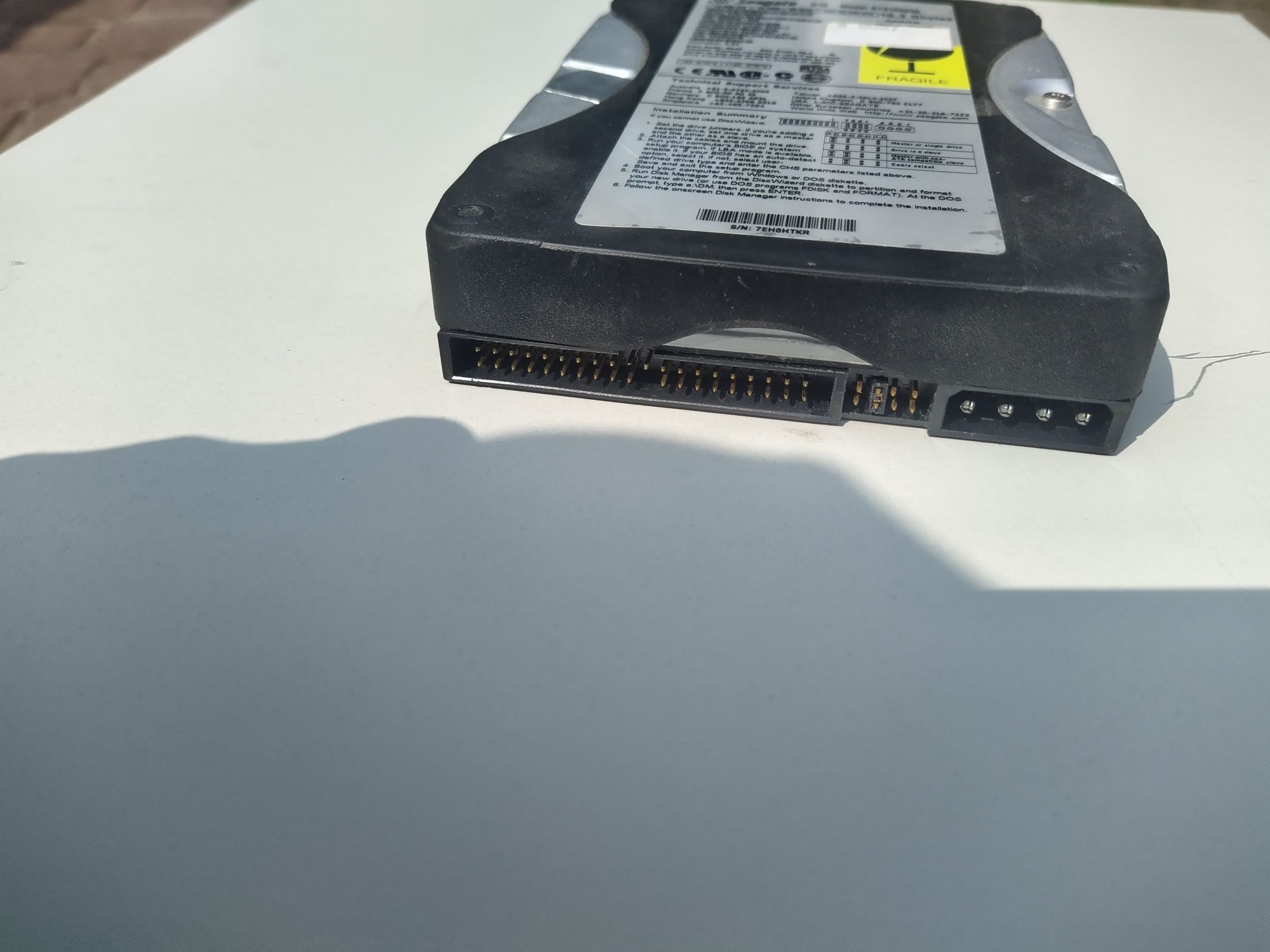 Retro Kolekcjonerski dysk twardy Seagate ST315323A