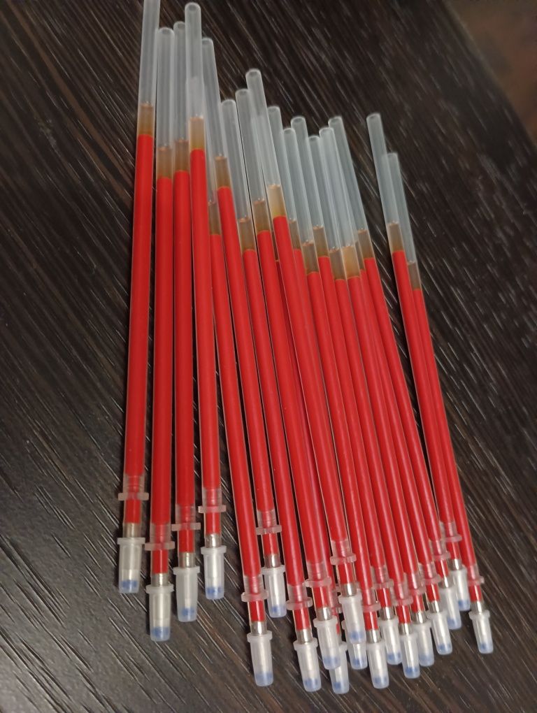 Стержни для ручки красные