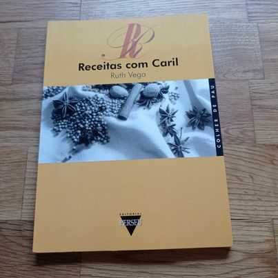 vendo livro receitas com caril ruth vega