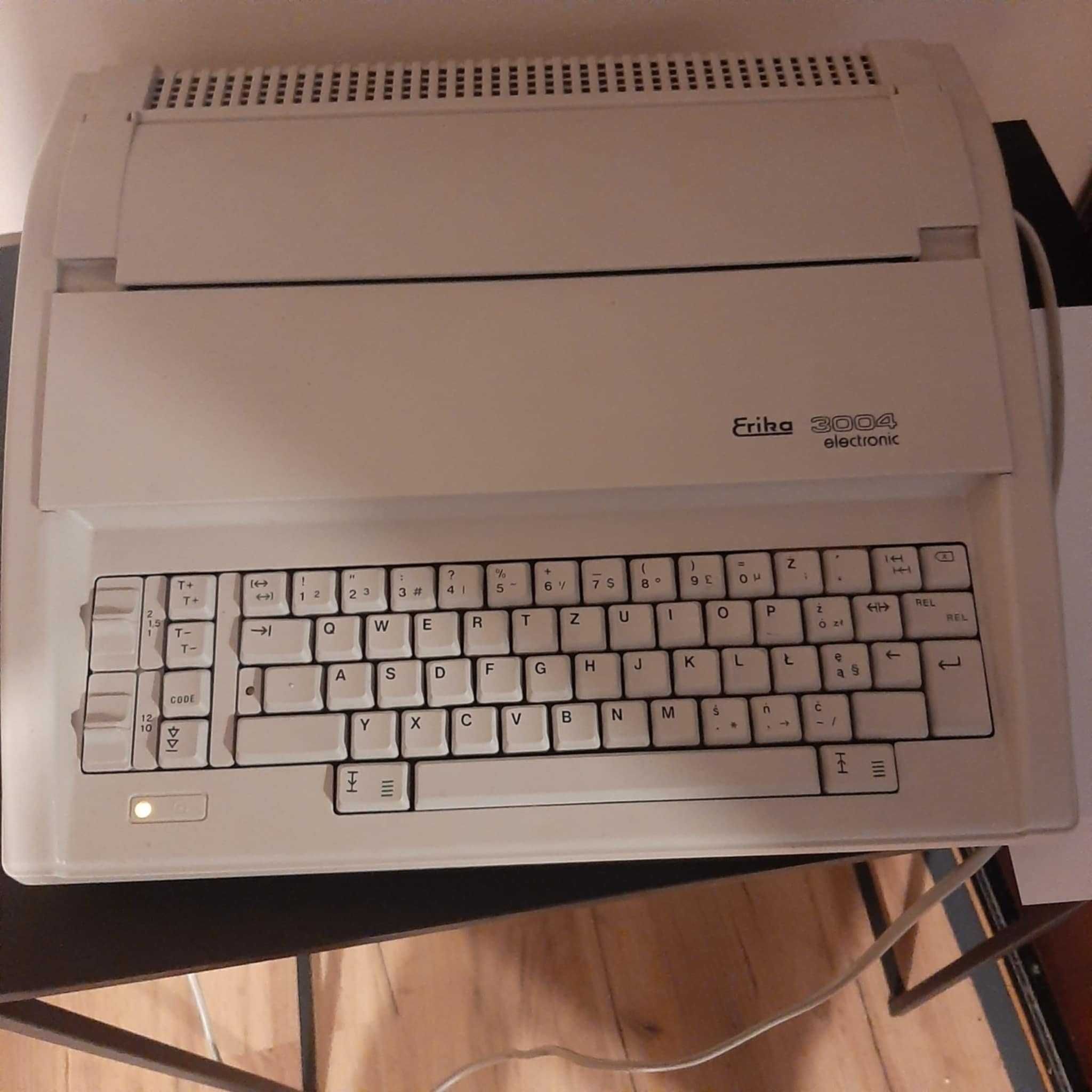 Elektroniczna maszyna do pisania Erika 3004