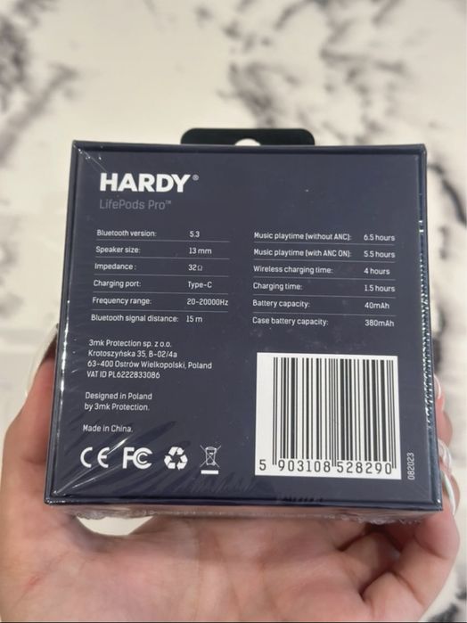 Fones 3MK Hardy.