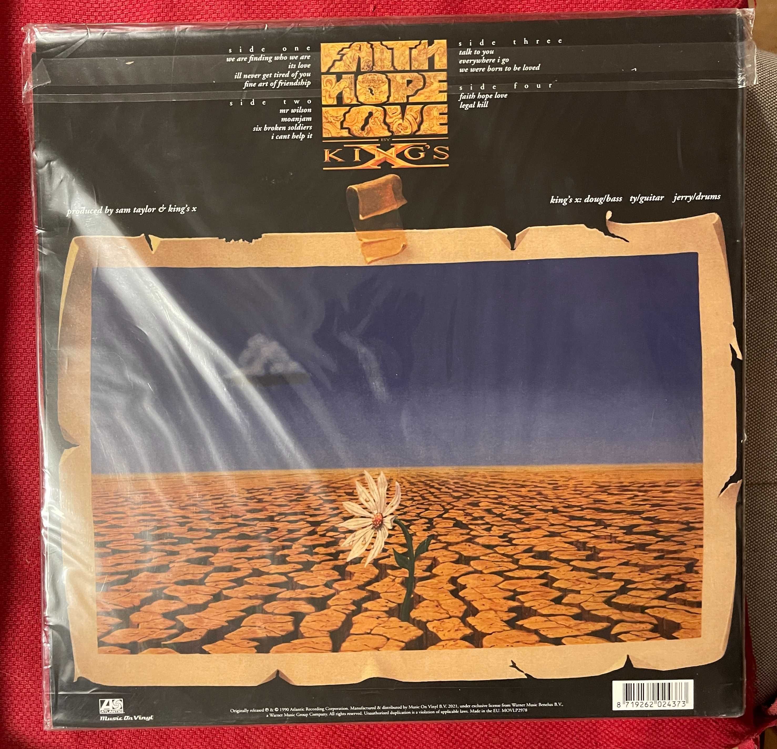 2LP King's X - Faith Hope Love