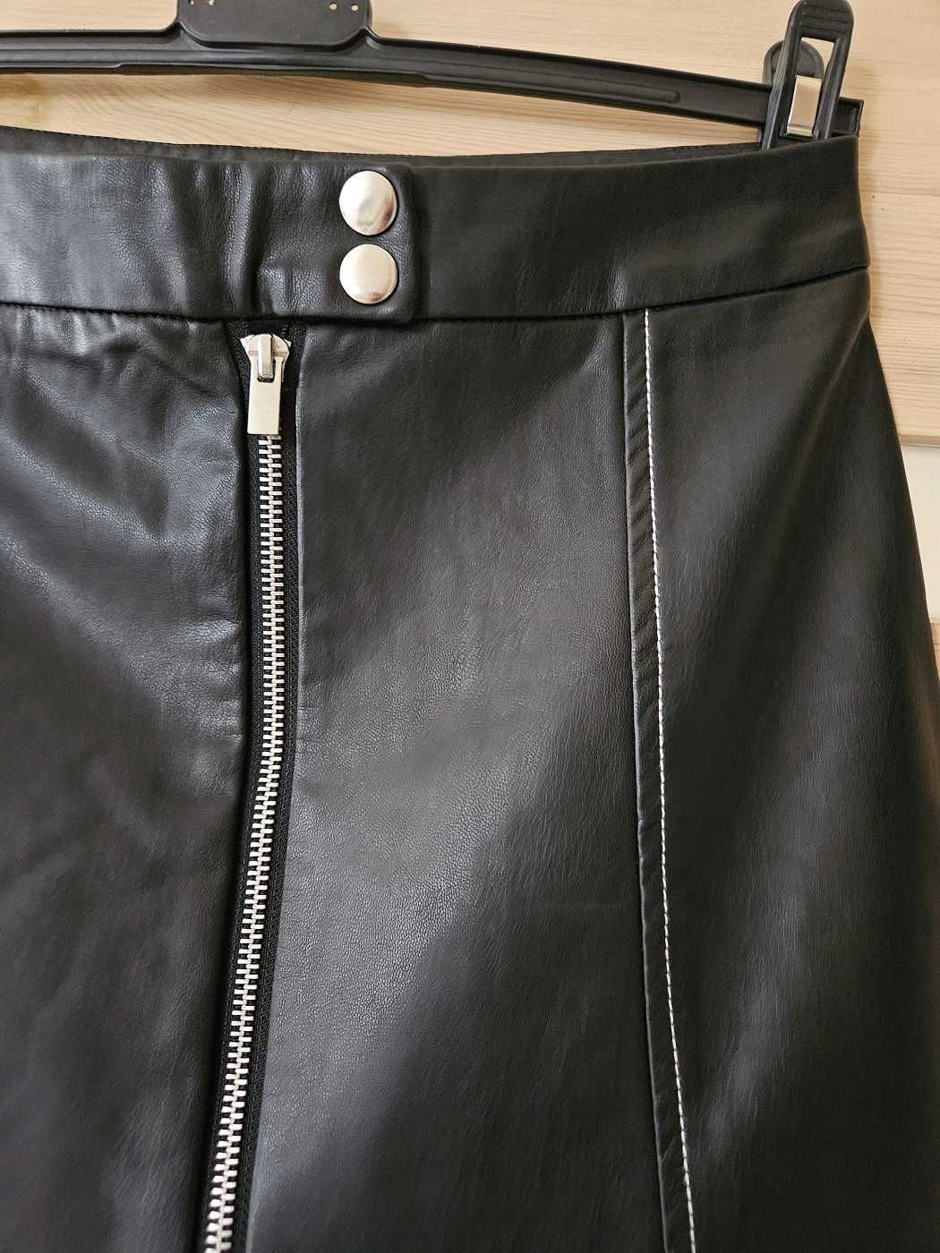 spódniczka spódnica mini skóra ekologiczna