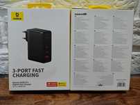 Baseus 160w GaN5 Pro зарядка 3 порти 2С+A