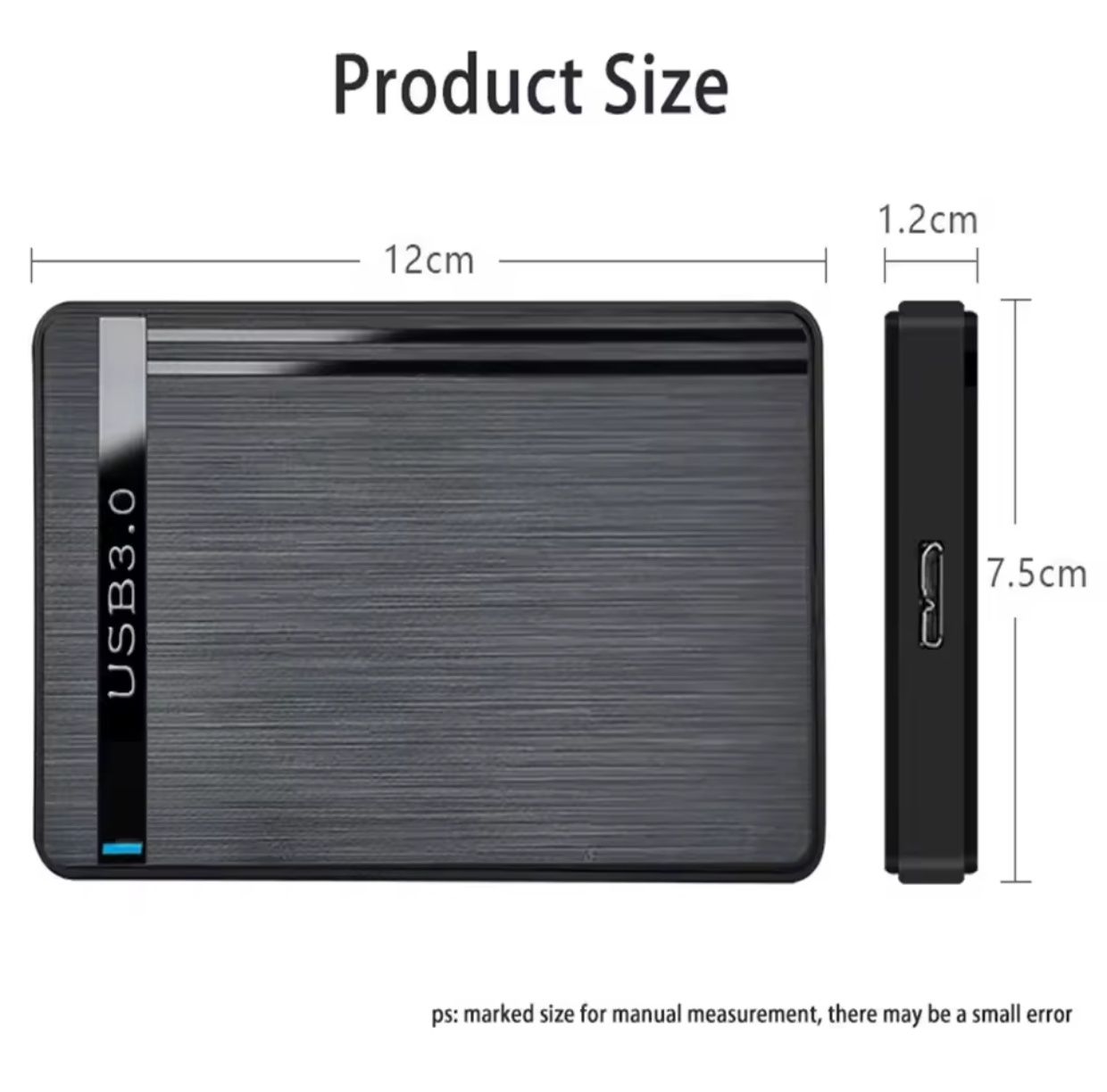 Нові зовнішні кишені USB 3.0 для HDD/SSD 2.5"