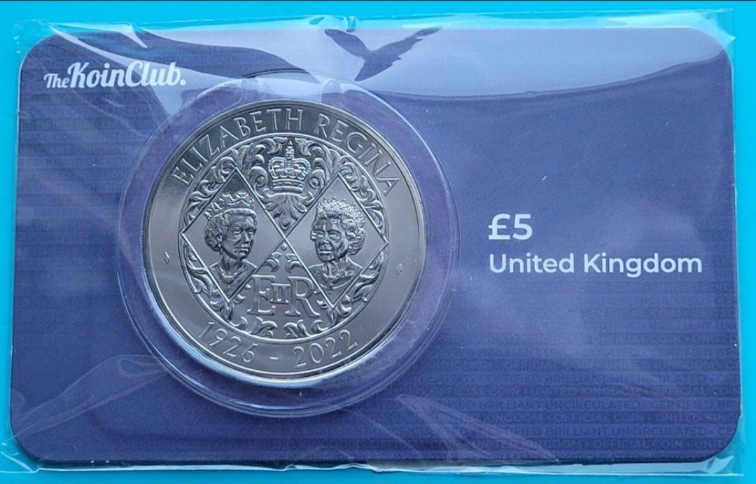 Moneta 5 funtów Król Karol III - Wielka Brytania (152A/6)