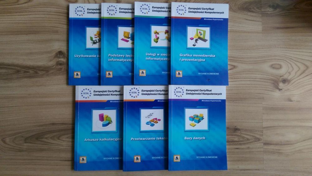 ECDL Zestaw 7 podręczników