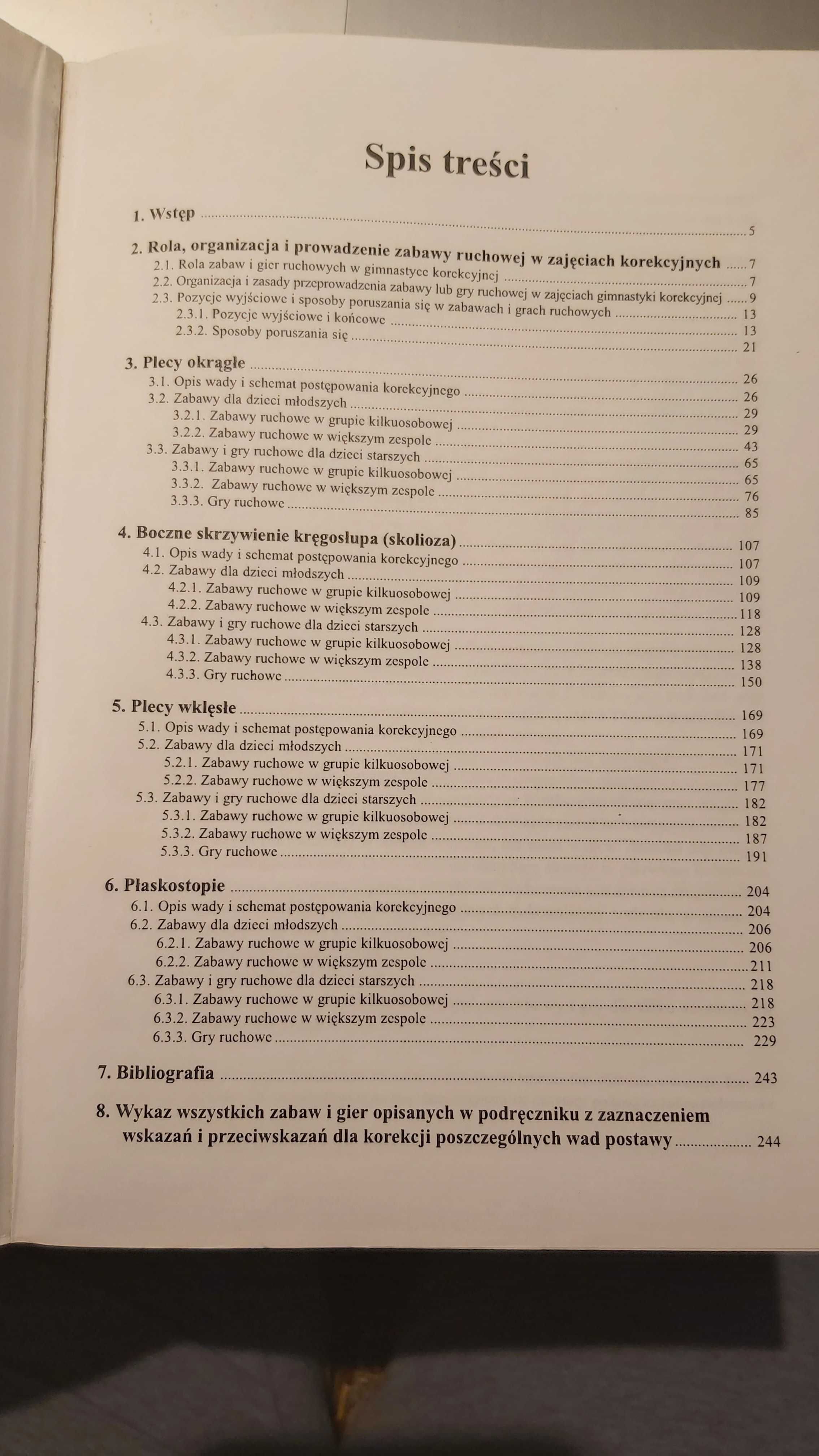 Zabawy i gry ruchowe w gimnastyce korekcyjnej. Owczarek i Bondarowicz