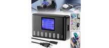 Ładowarka USB 60 W ładowarka usb 8 port z szybkim ładowaniem
