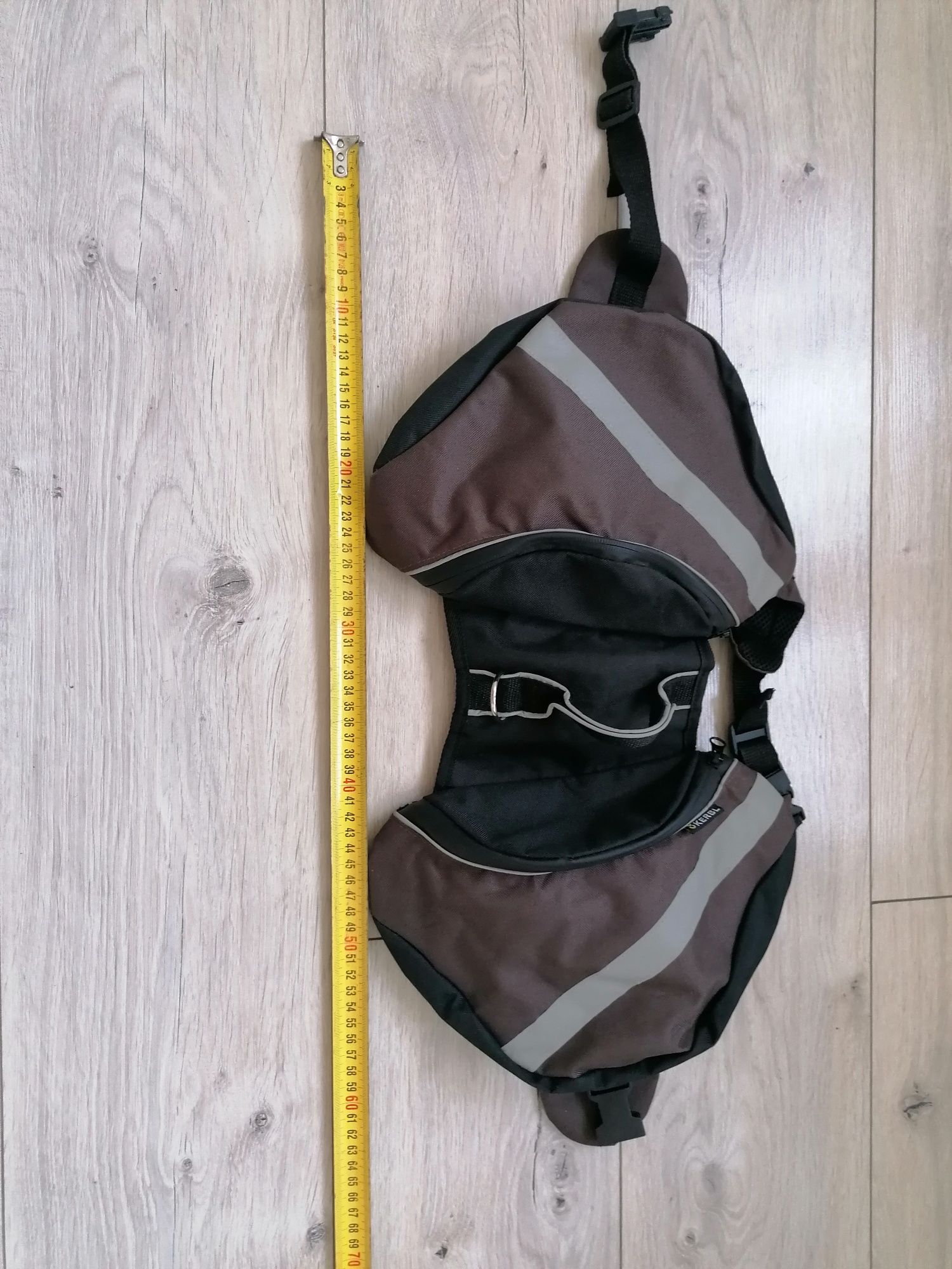 Szelki plecak sakwy torba na akcesoria dla psa