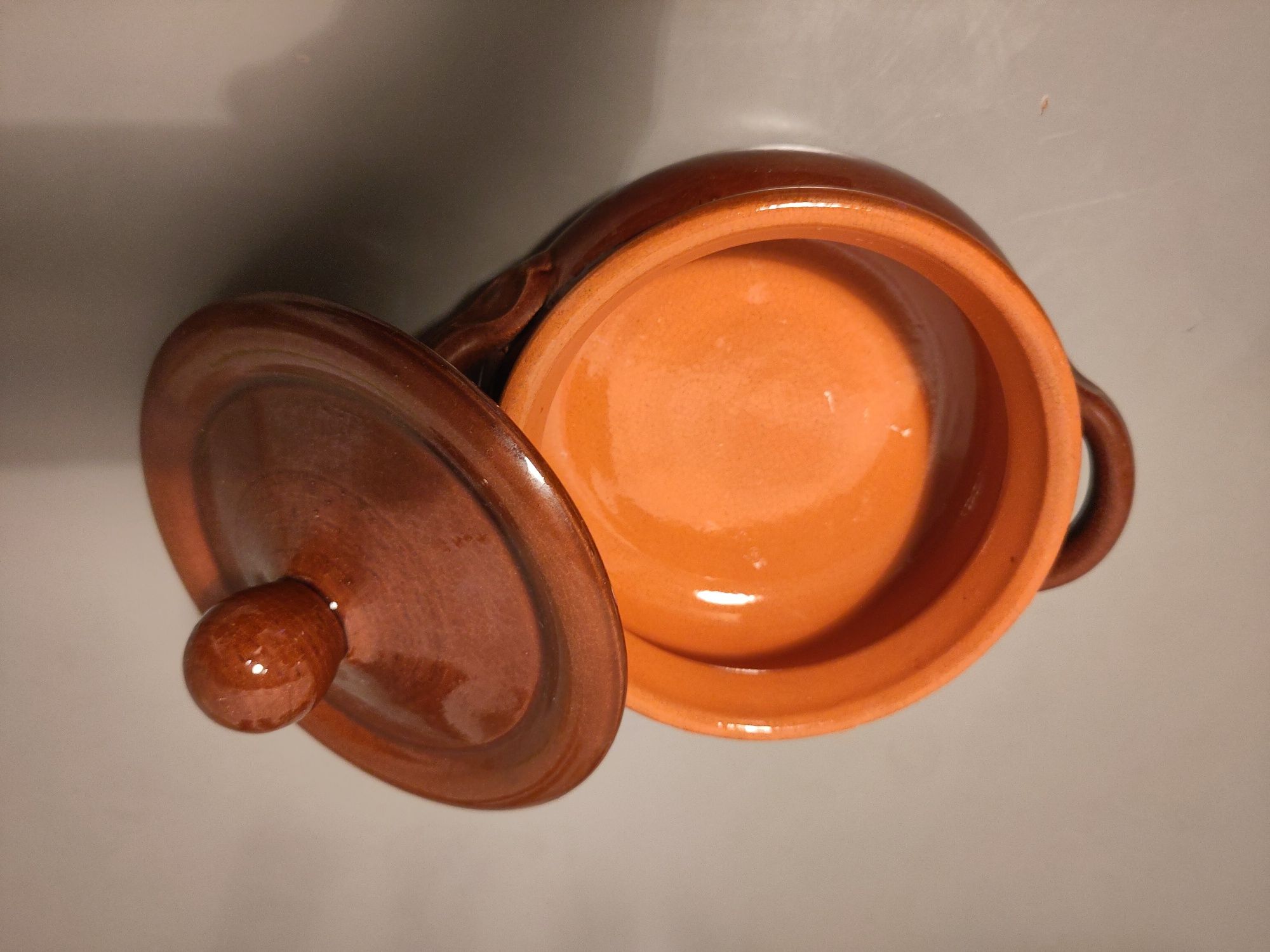 De Silva garnek gliniany ceramiczny