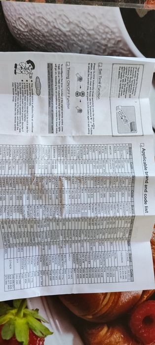 Пульт для кондиционера универсальный