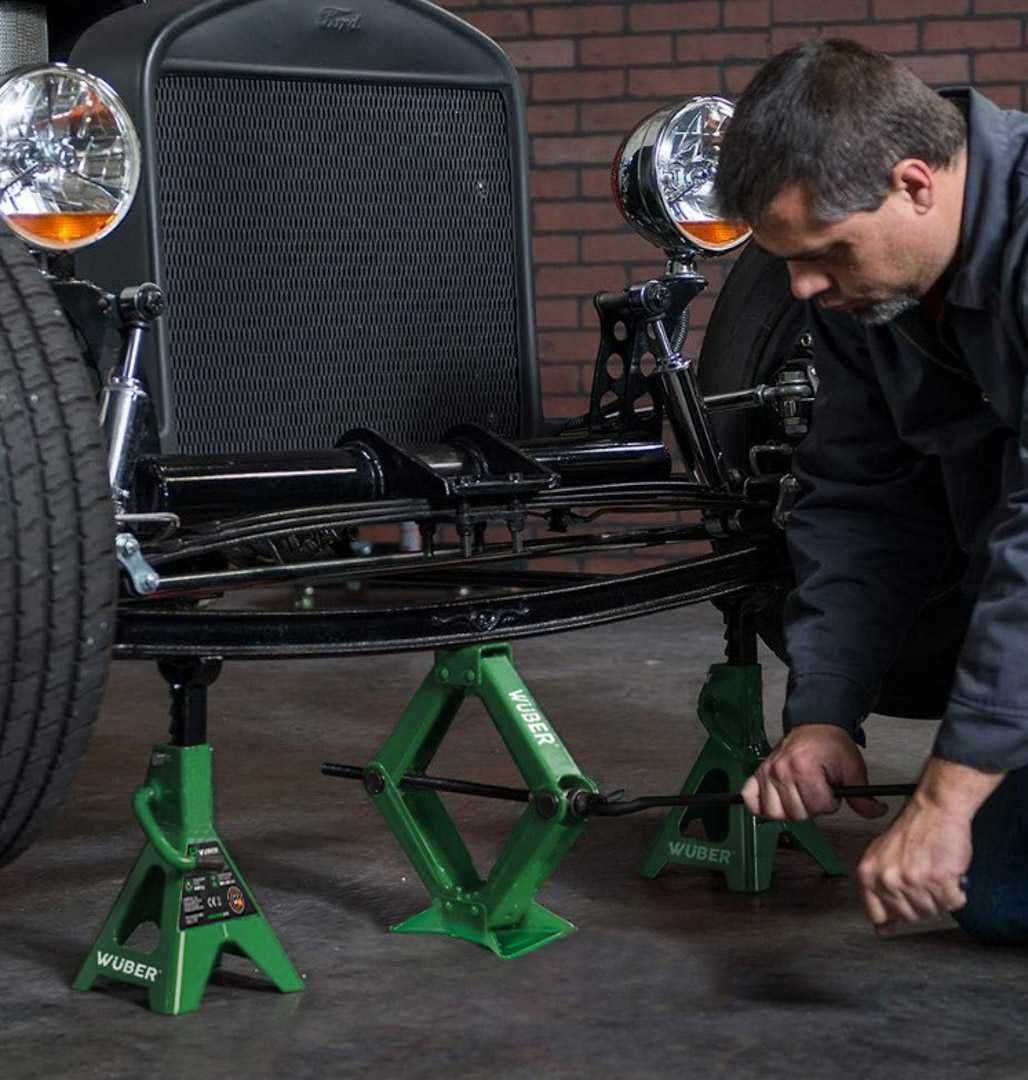 PODNOŚNIK trapezowy LEWAREK do wymiany kół 2000KG TRAPEZ 2T 2081