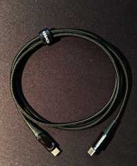 USB кабель TypeC на TypeC Essager 100Вт 100W с цифровым дисплеем 1м