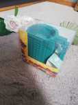 Nowy kubek kreatywny Lego plastikowy zielony 500ml