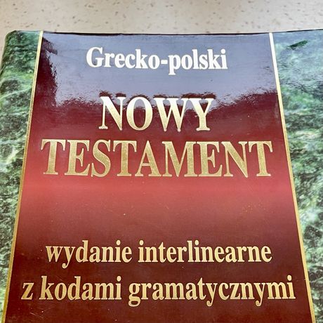 Grecko-Polski Nowy Testament R. Popowski. wyd. V - rzadkość