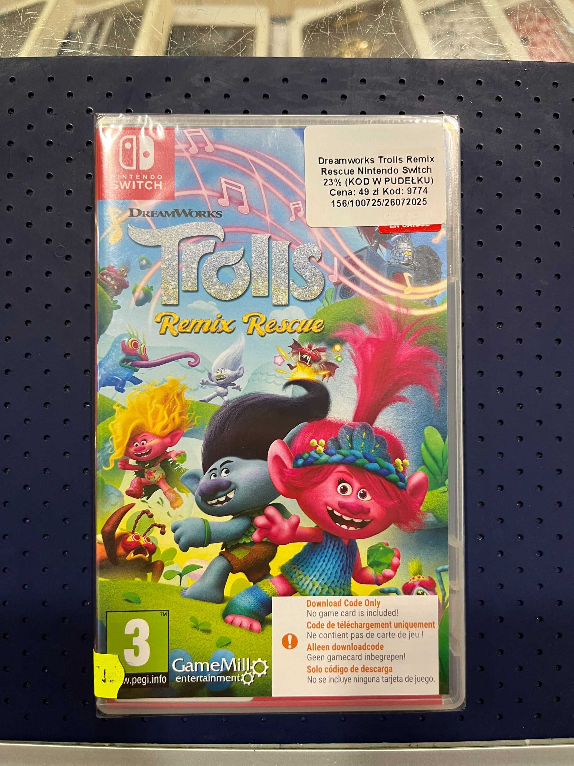 Dreamworks Trolls Remix Rescue Switch (KOD W PUDEŁKU)