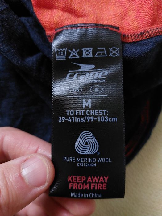 Термобілизна, лонгслів, гольф CRANE, Merino Wool, оригінал